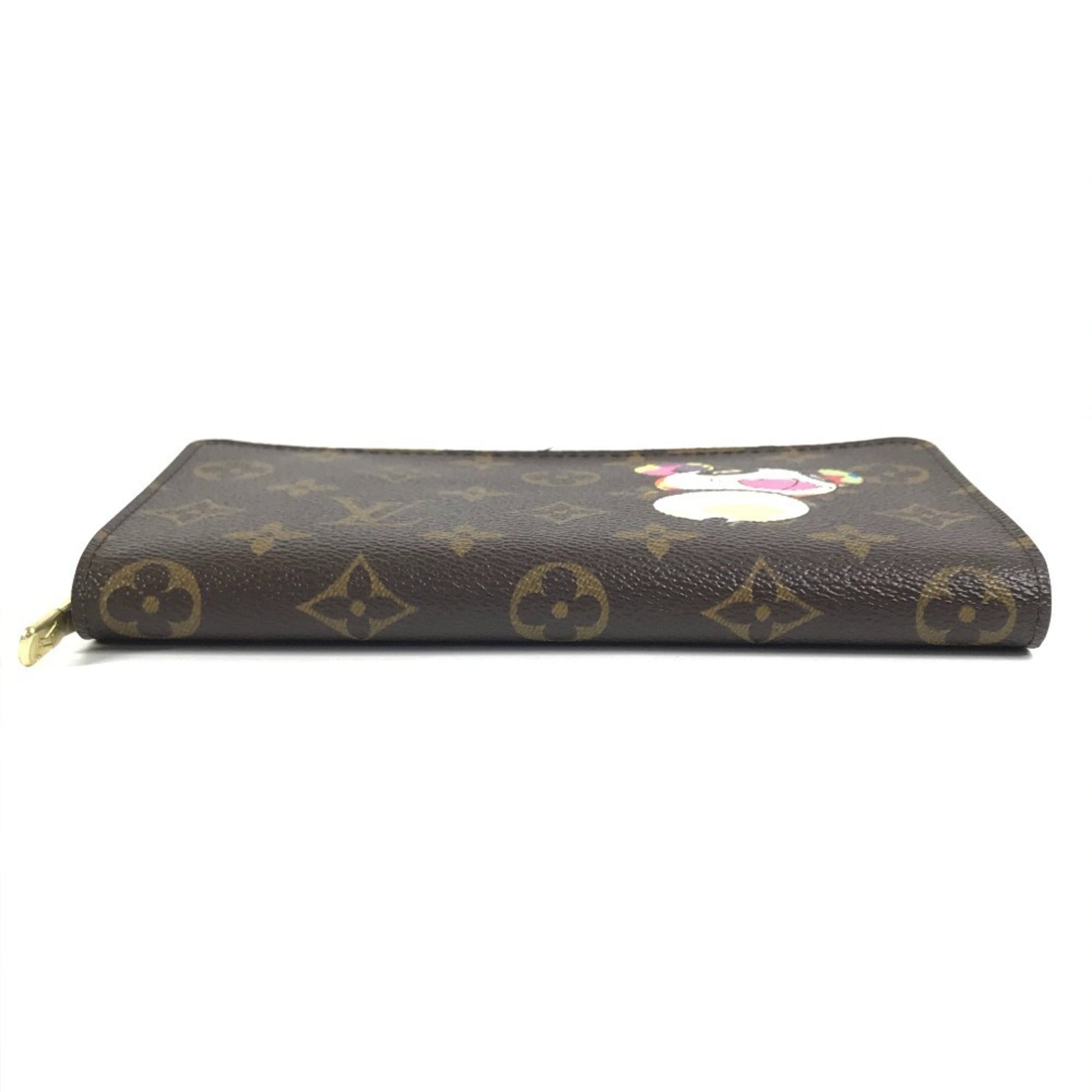 Louis Vuitton Monogram Brown Monogram Long Wallet (Bi-Fold) (Pre-Owned)
