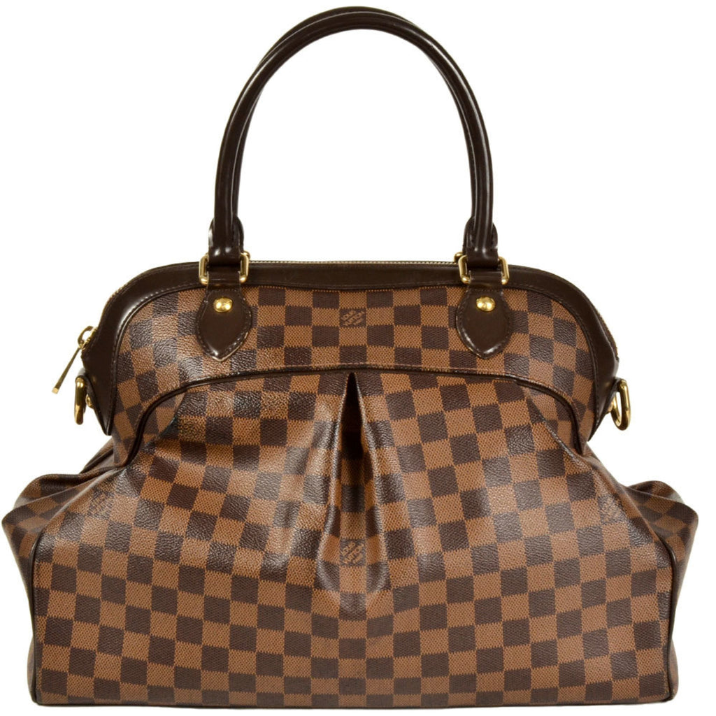 Louis Vuitton Ebene Damier Canvas Handbag (Pre-Owned)