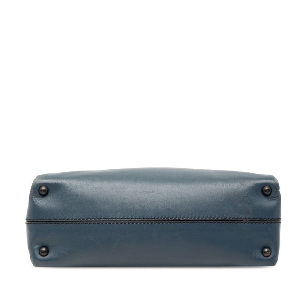 Bottega Veneta Blue Handbag Shoulder Bag (Pre-Owned)