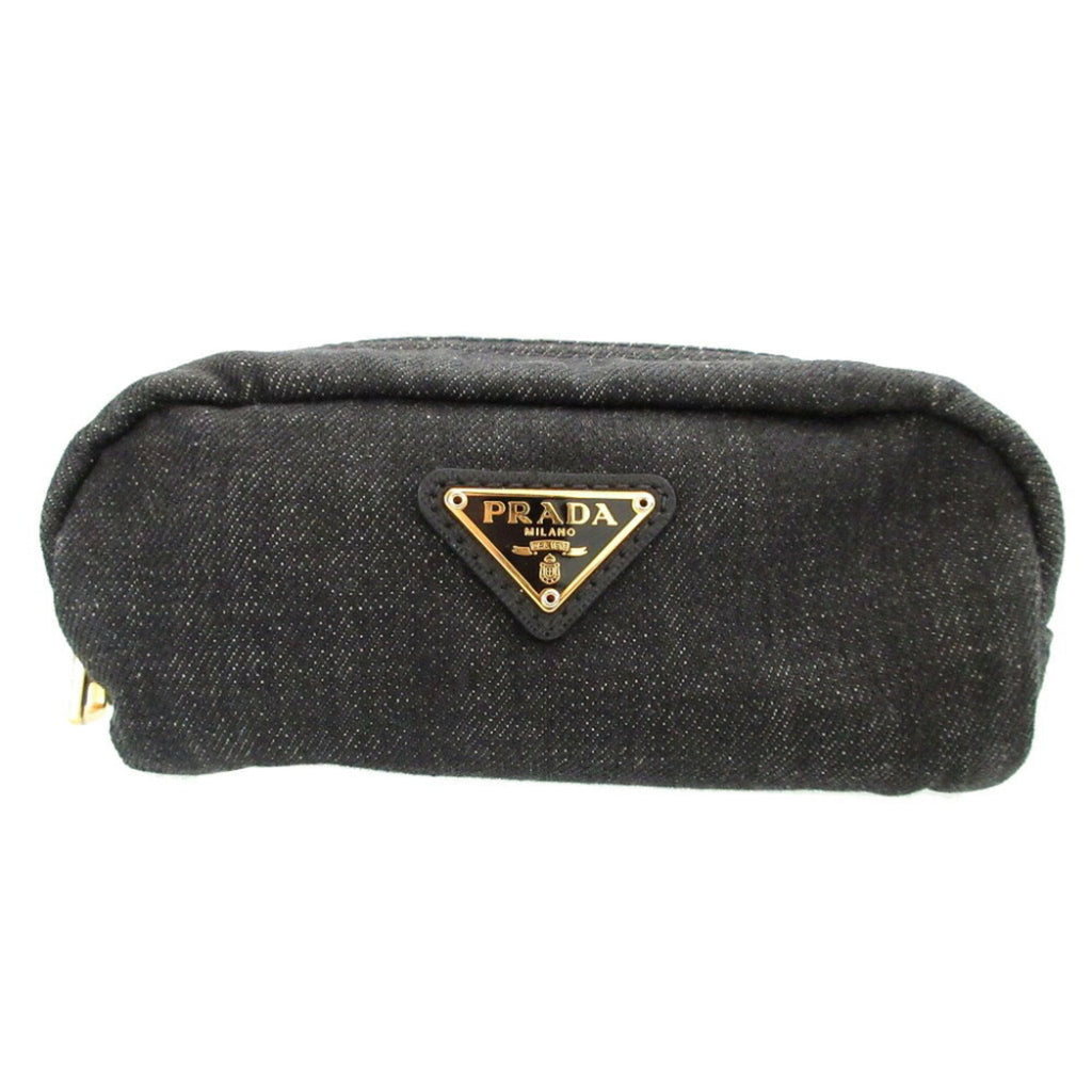 Prada Denim Pouch (Pre-Owned)