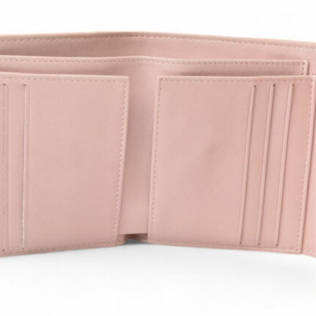 Chanel Baby Pink Leather Wallet (Tri-Fold) (Pre-Owned)