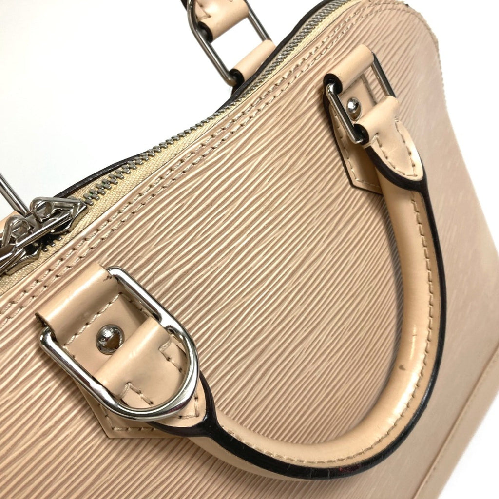 Louis Vuitton Beige Leather Handbag (Pre-Owned)