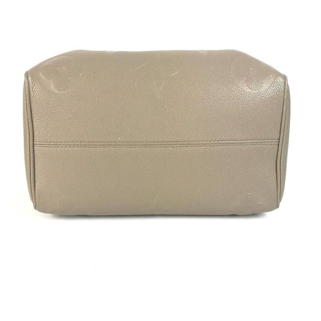 Louis Vuitton Beige Tourterelle Monogram Empreinte Boston Bag Handbag Shoulder Bag (Pre-Owned)