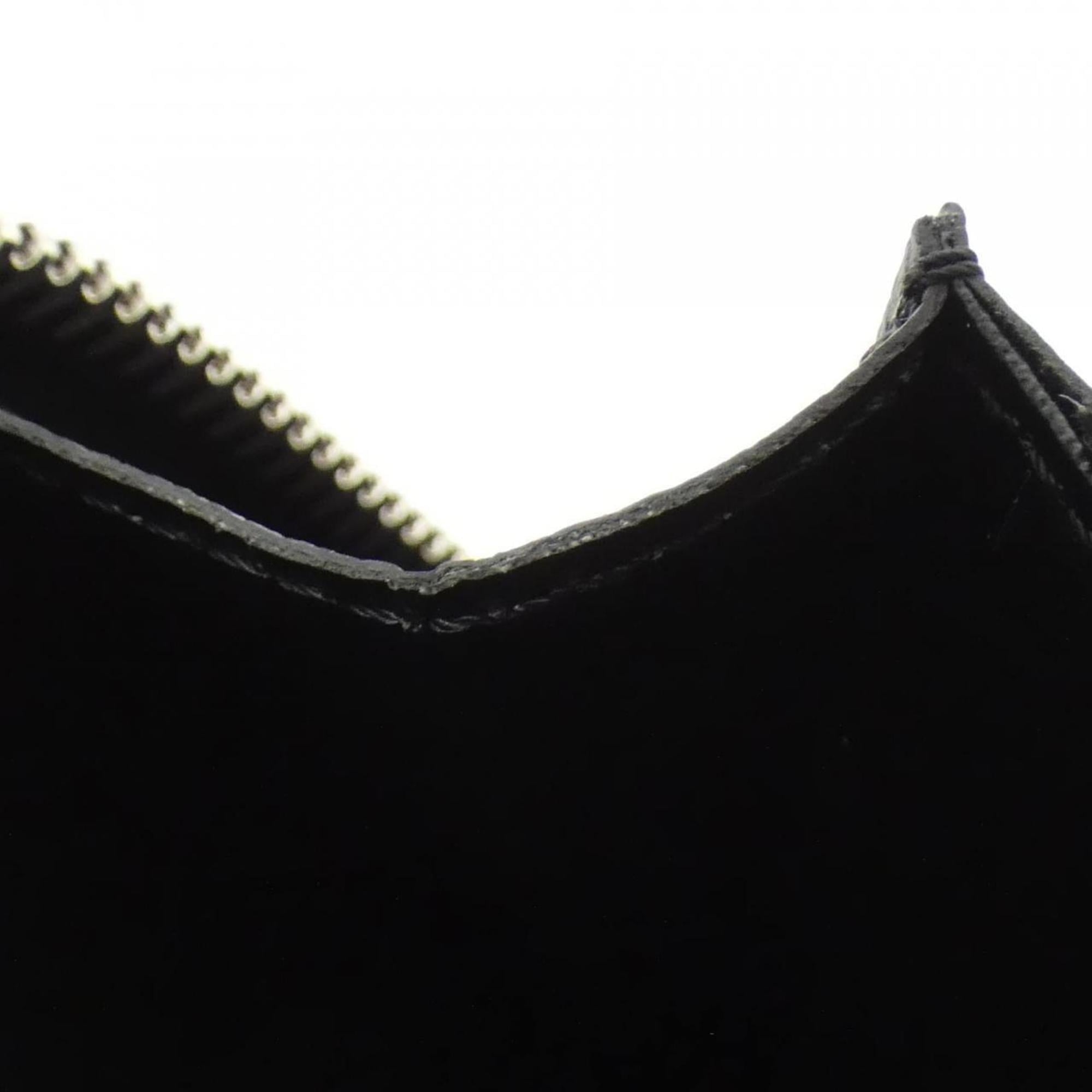 Louis Vuitton Black Taiga Leather Long Wallet (Bi-Fold) (Pre-Owned)