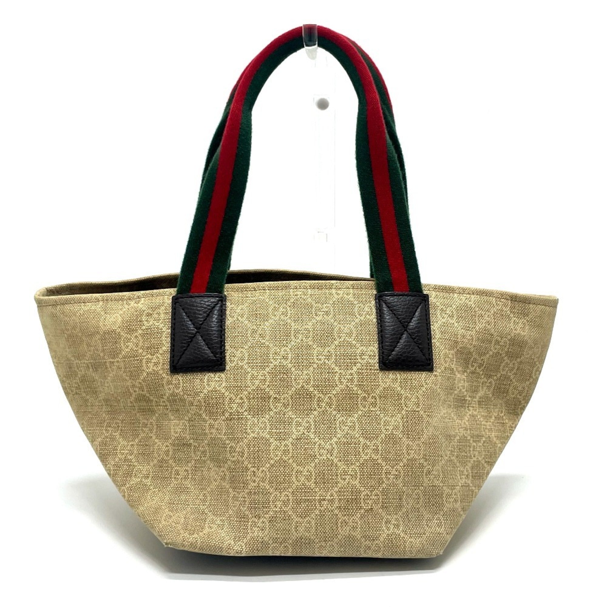 Gucci Beige Gg Canvas Tote Bag (Pre-Owned)