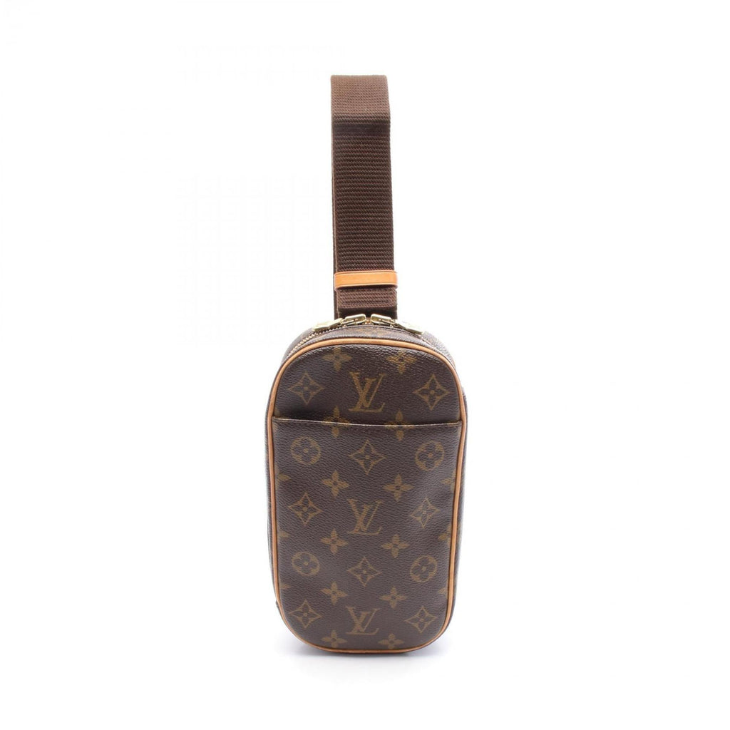 Louis Vuitton Brown Coated Canvas Fanny Pack (Pre-Owned)