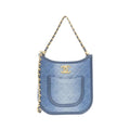 Chanel Blue Denim Shoulder Bag (Pre-Owned)