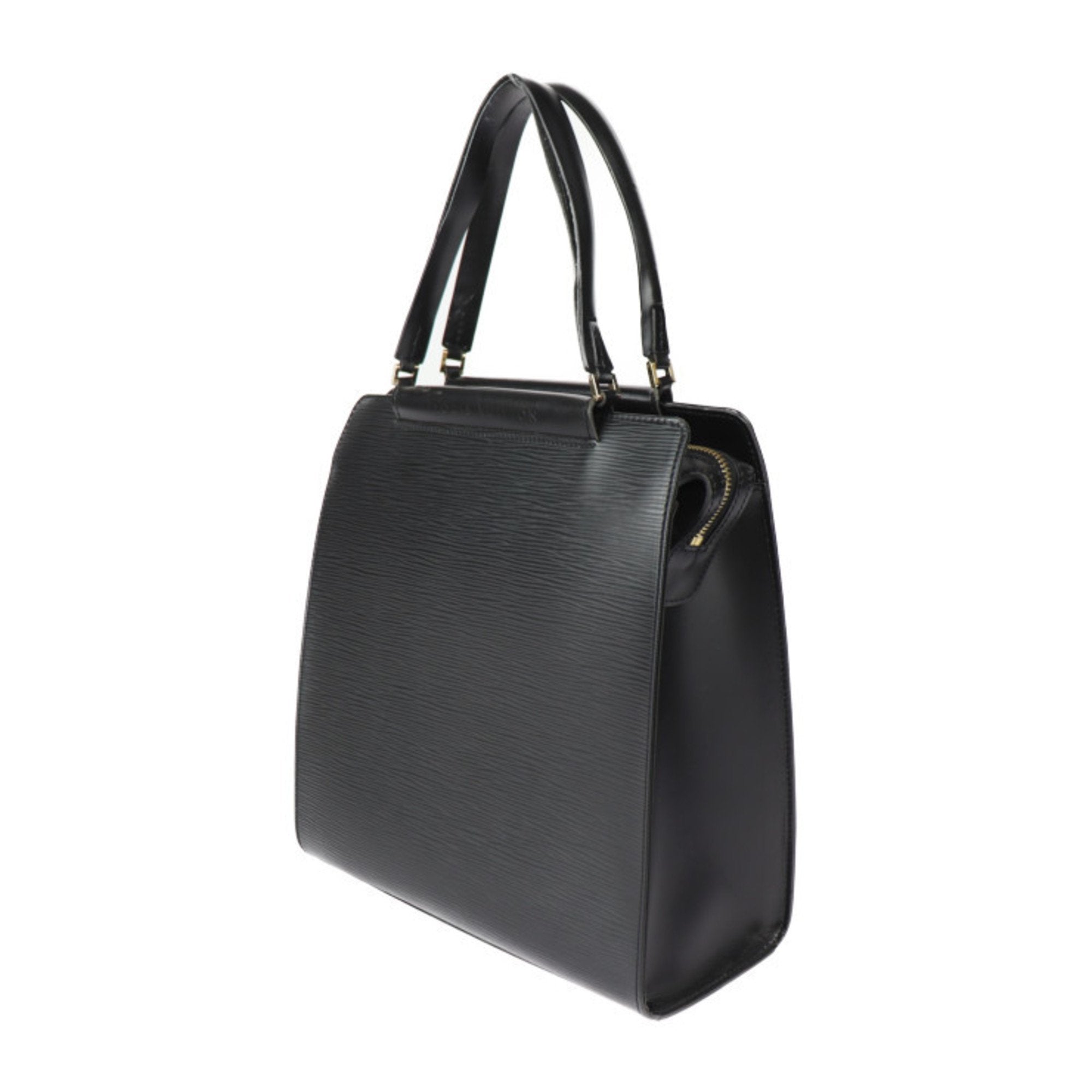 Louis Vuitton Epi Black Leather Handbag Tote Bag (Pre-Owned)