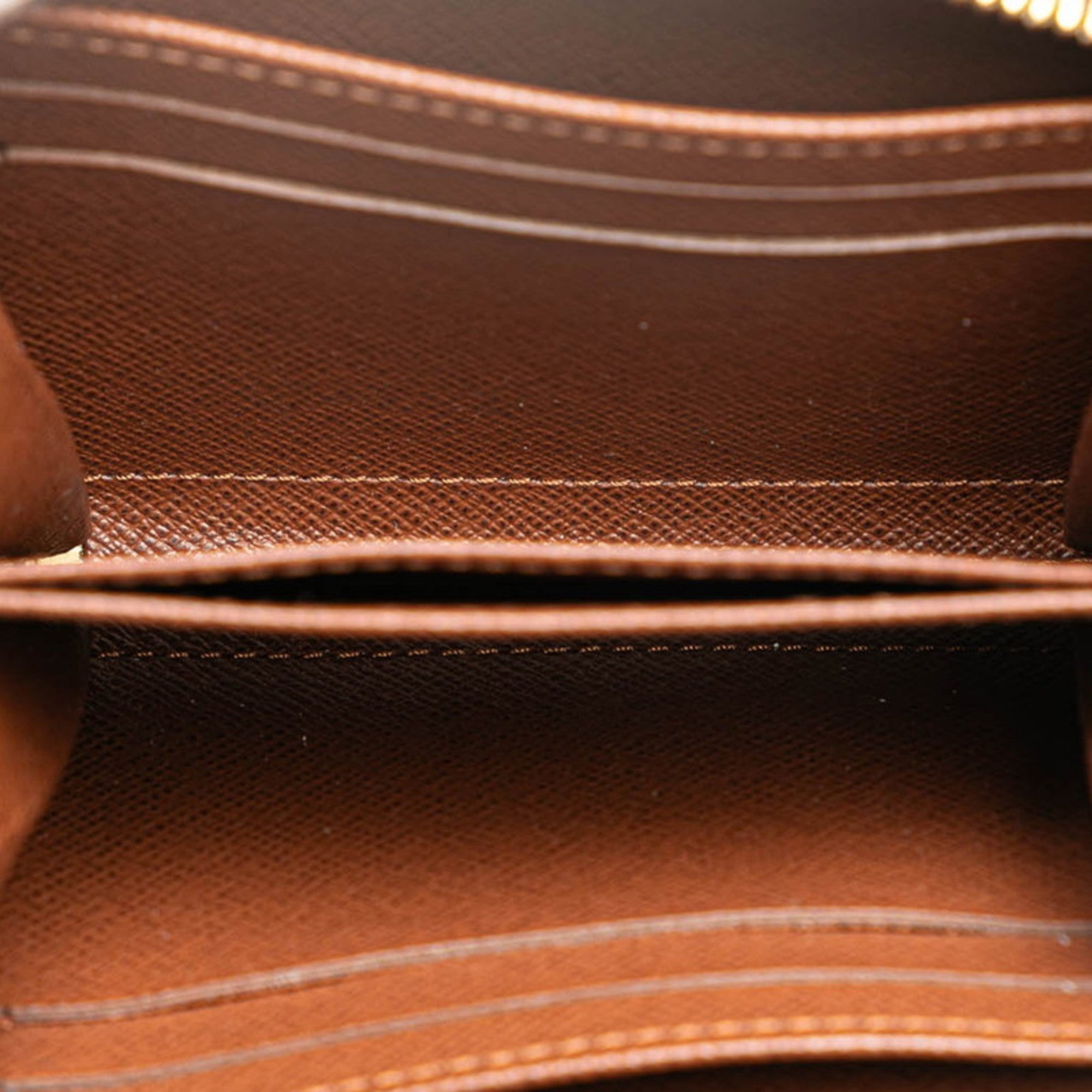 Louis Vuitton Brown Pvc Leather Coin Purse/Coin Case (Pre-Owned)