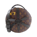 Louis Vuitton Marron Coated Canvas Shoulder Bag (Pre-Owned)