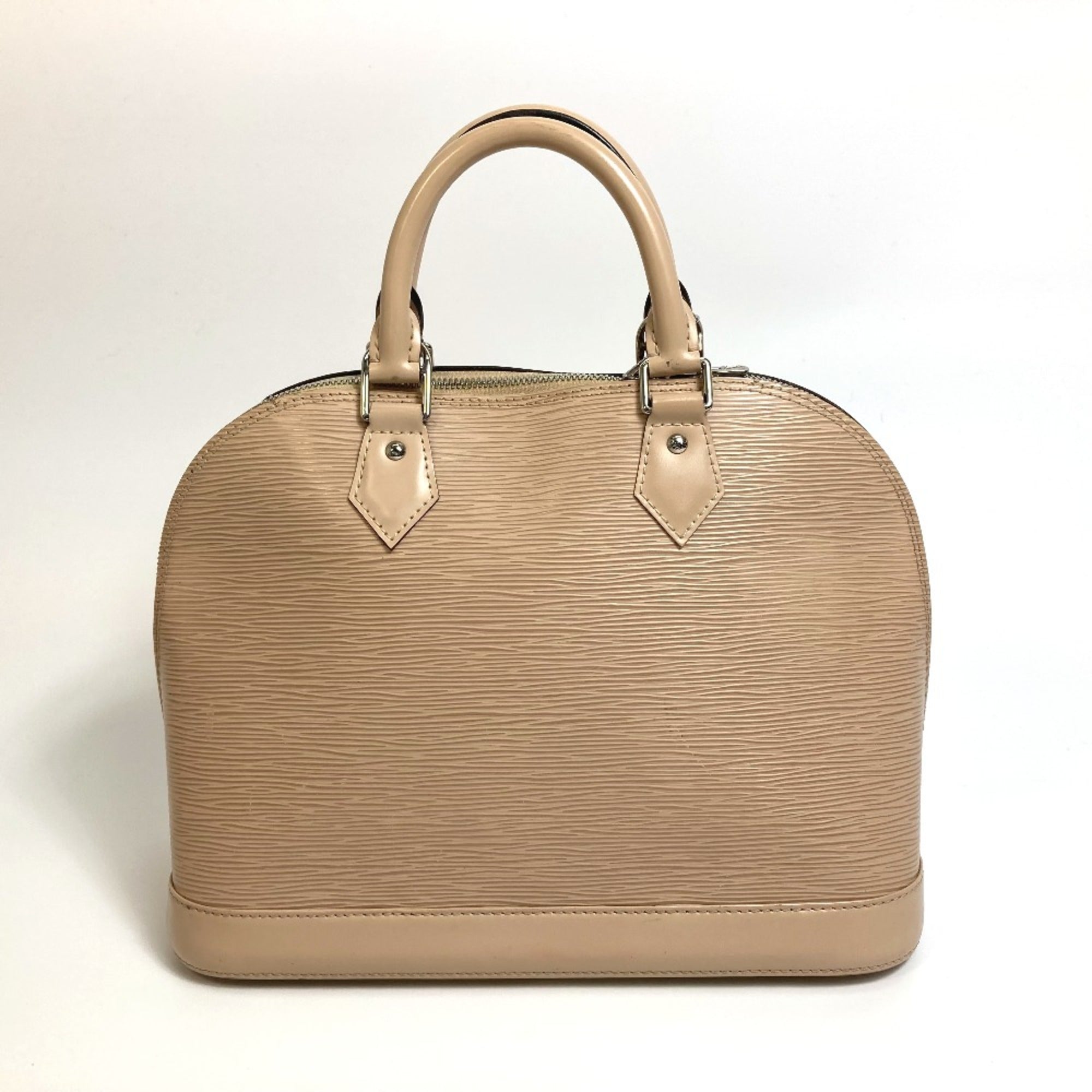 Louis Vuitton Beige Leather Handbag (Pre-Owned)