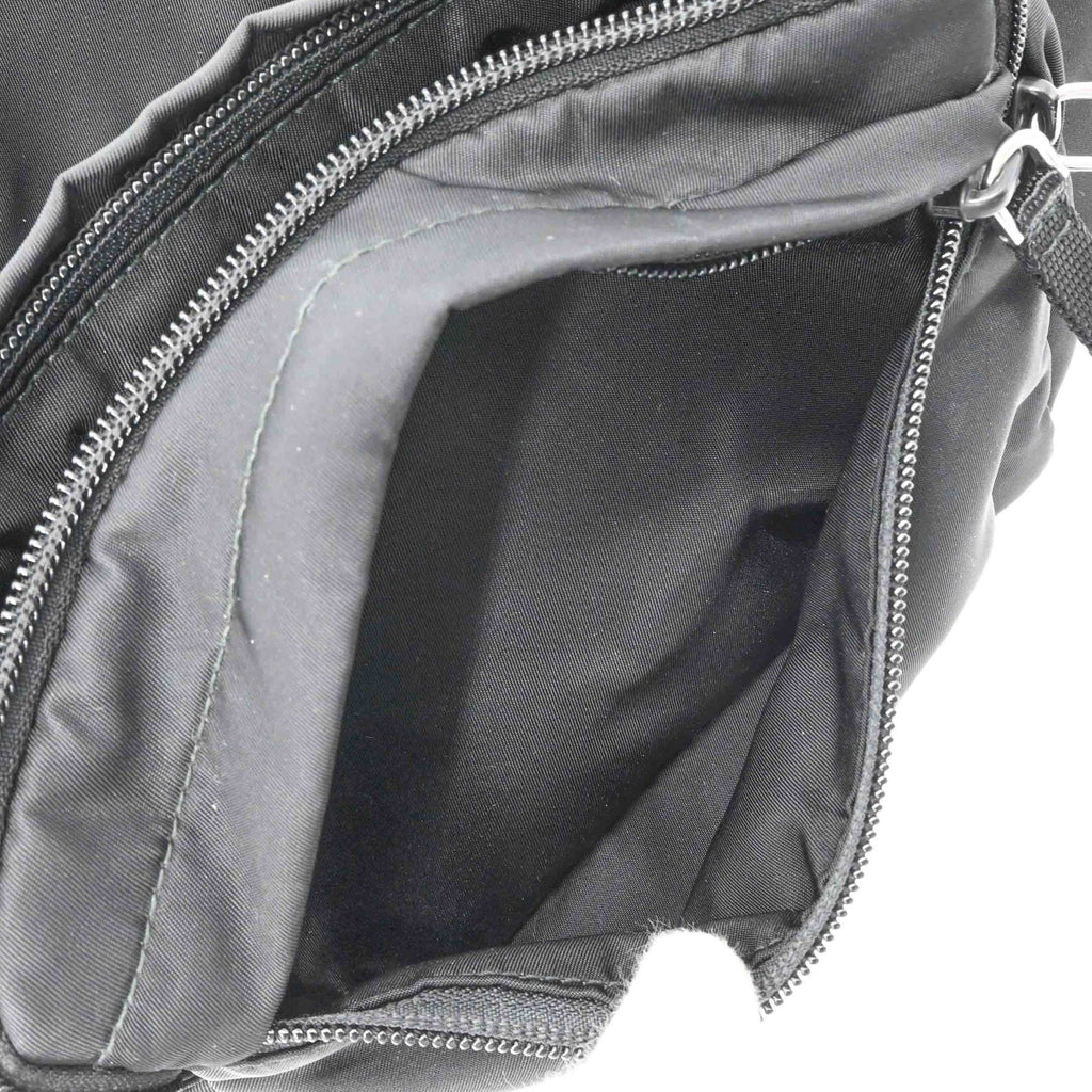 Prada Black Nylon Fanny Pack Sling Bag (Pre-Owned)
