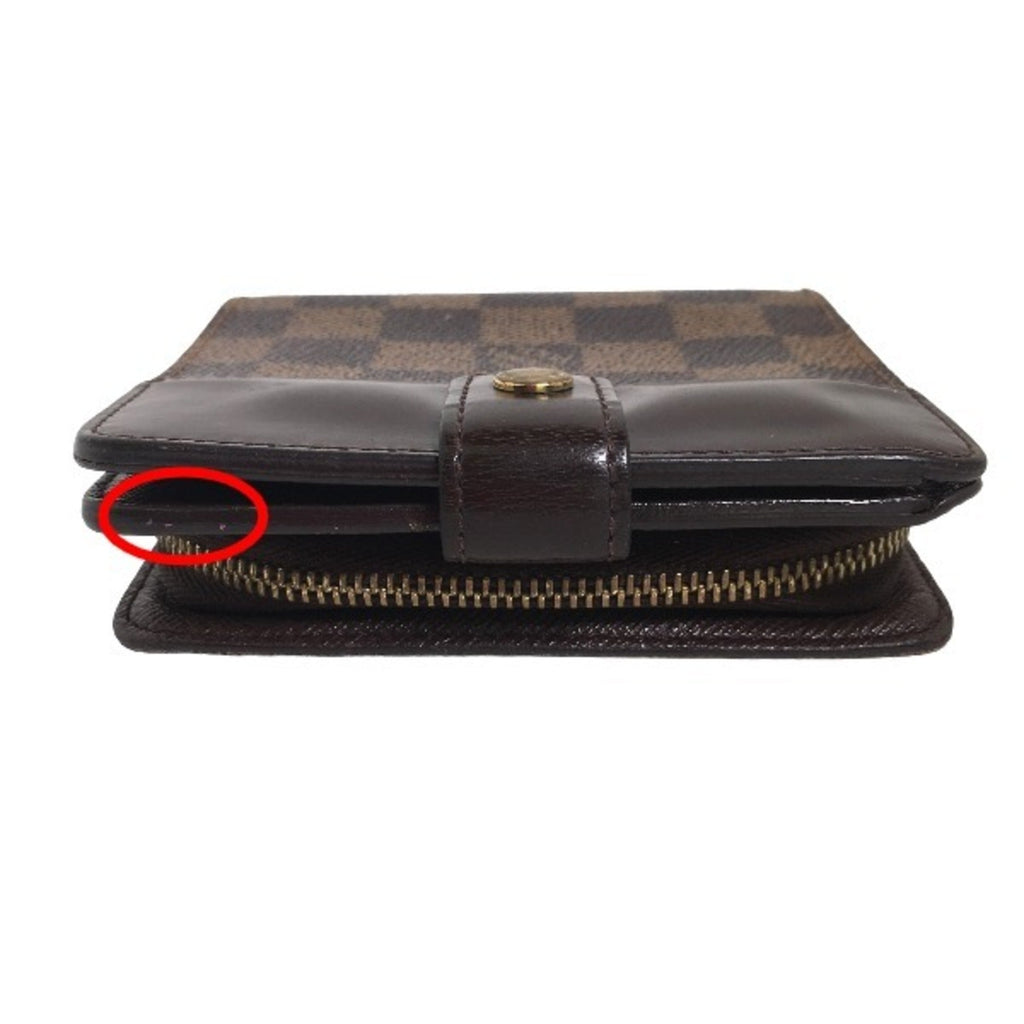 Louis Vuitton Damier Brown Damier Canvas Wallet (Bi-Fold) (Pre-Owned)
