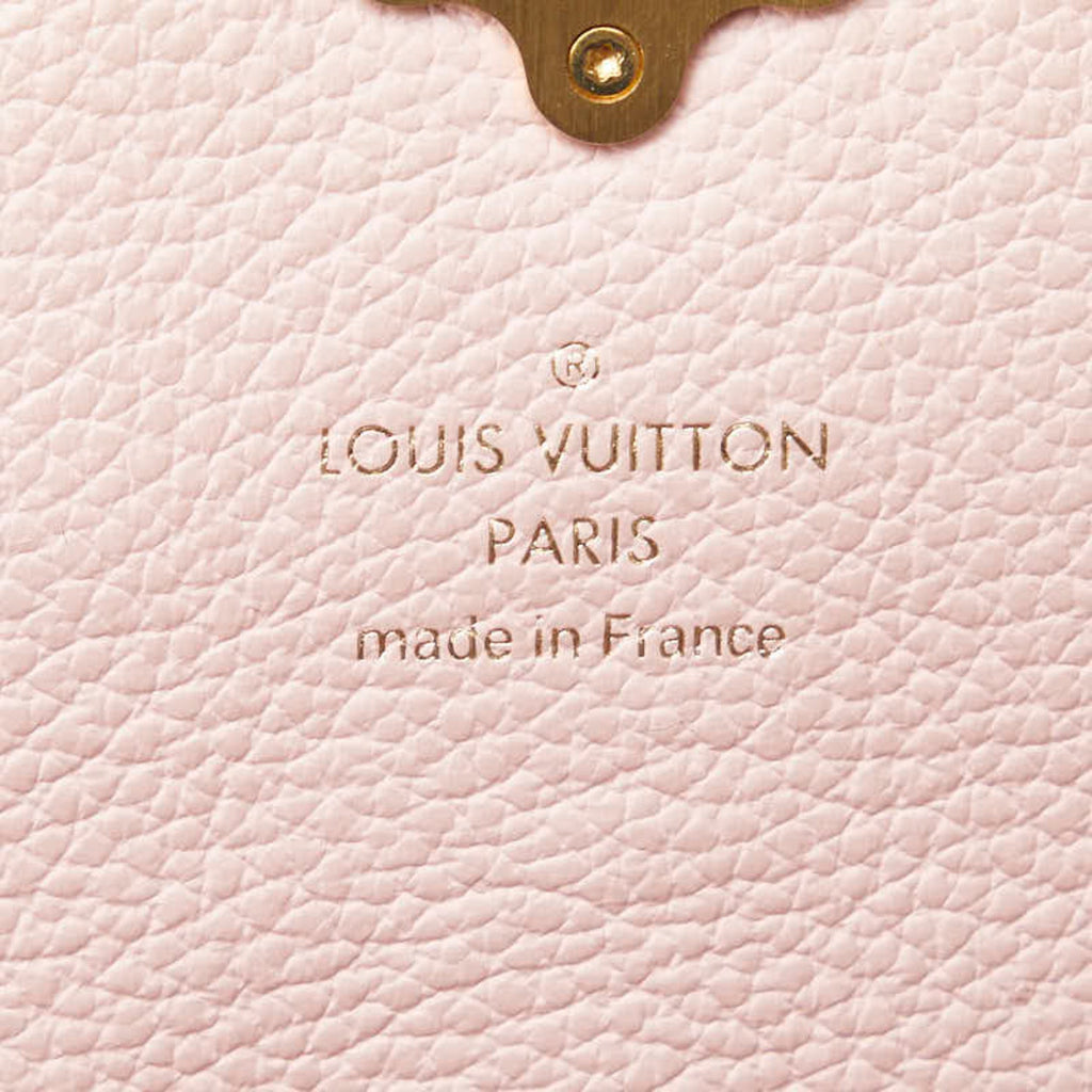 Louis Vuitton Damier Brown Damier Canvas Magnolia Pink Pvc Coin Purse/Coin Case (Pre-Owned)