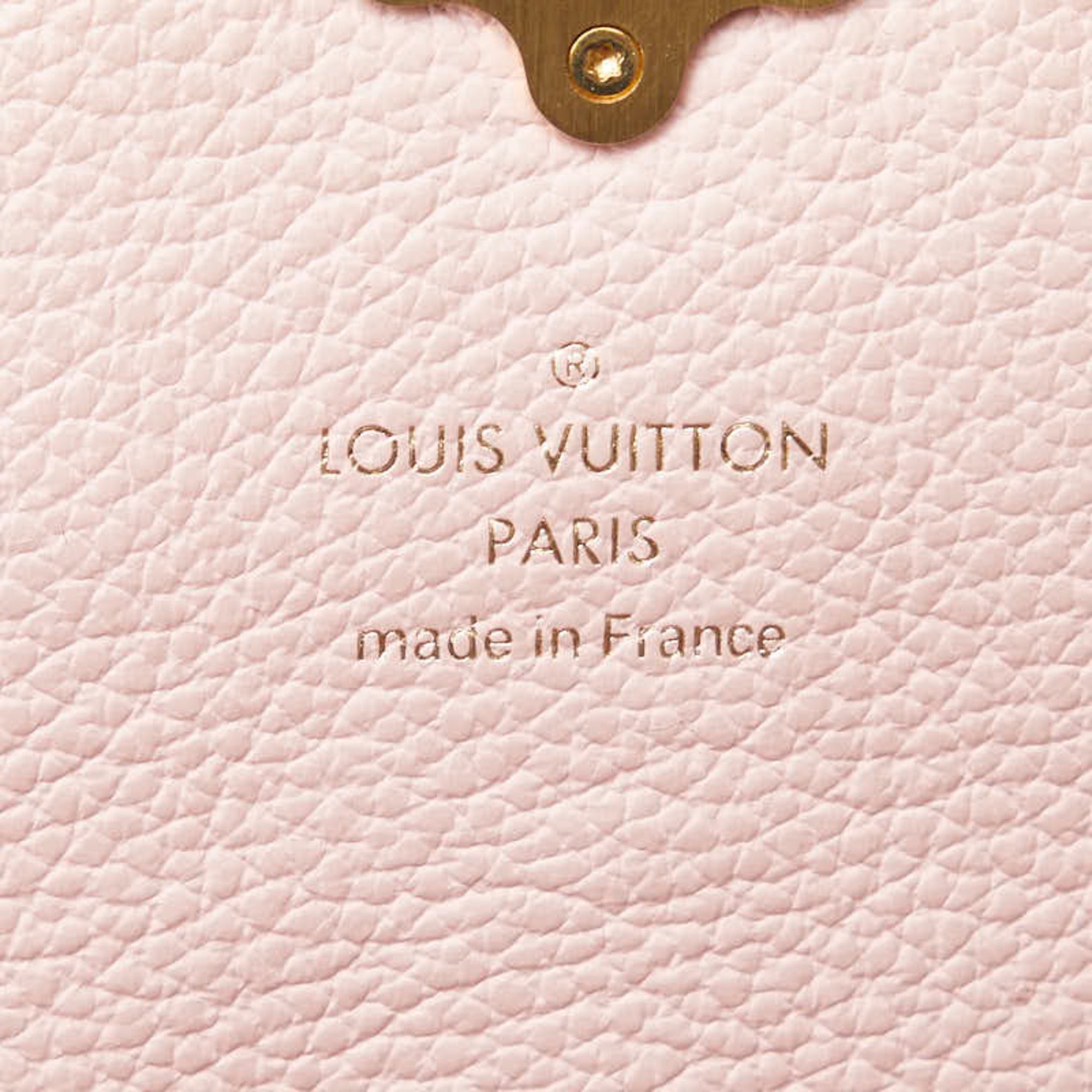 Louis Vuitton Damier Brown Damier Canvas Magnolia Pink Pvc Coin Purse/Coin Case (Pre-Owned)