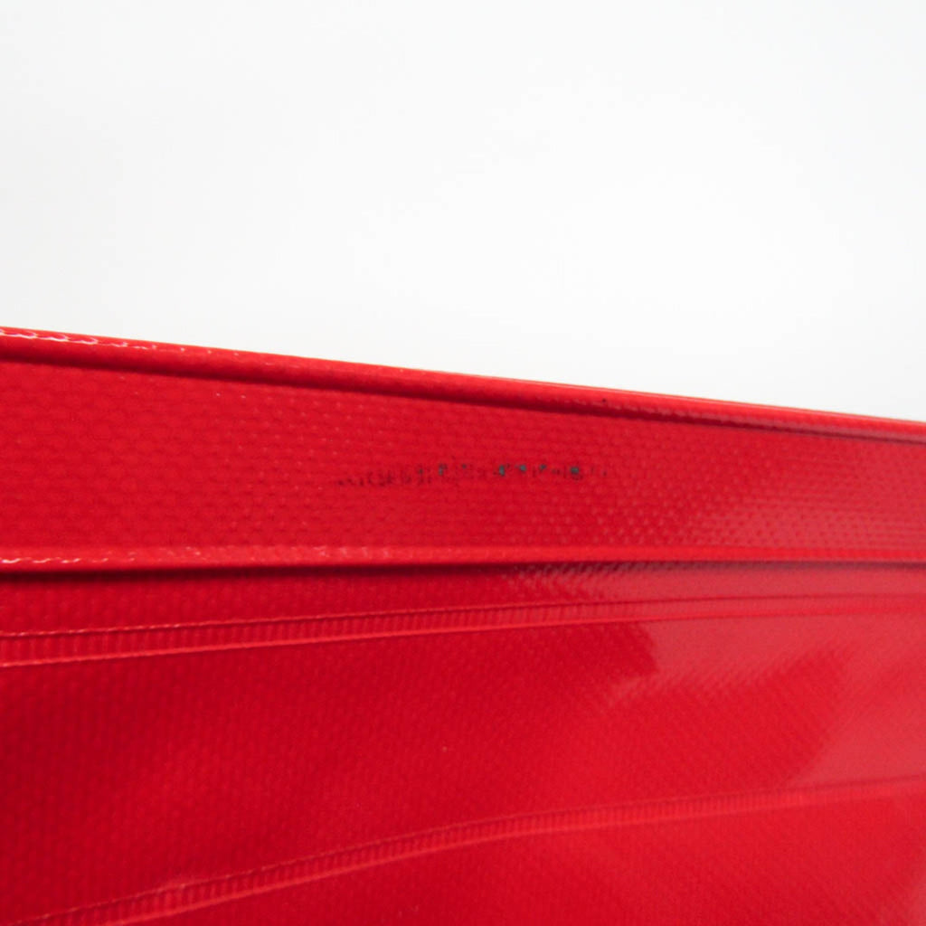 Chanel Red Color Vinyl Backpack (Pre-Owned)