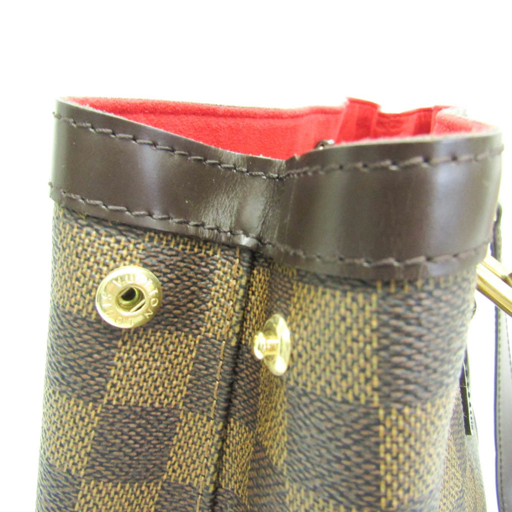 Louis Vuitton Damier Ebene Damier Canvas Handbag (Pre-Owned)