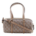 Gucci Brown Pvc Leather Handbag (Pre-Owned)