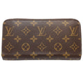 Louis Vuitton Brown Monogram Monogram Long Wallet (Bi-Fold) (Pre-Owned)