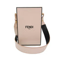 Fendi Pink Leather Shoulder Bag (Pre-Owned)