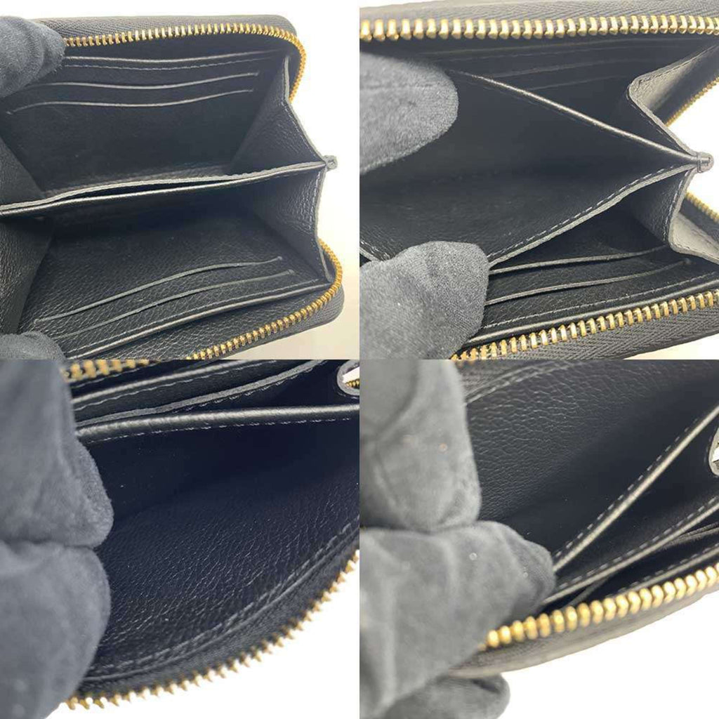 Louis Vuitton Black Noir Monogram Empreinte Coin Purse/Coin Case (Pre-Owned)
