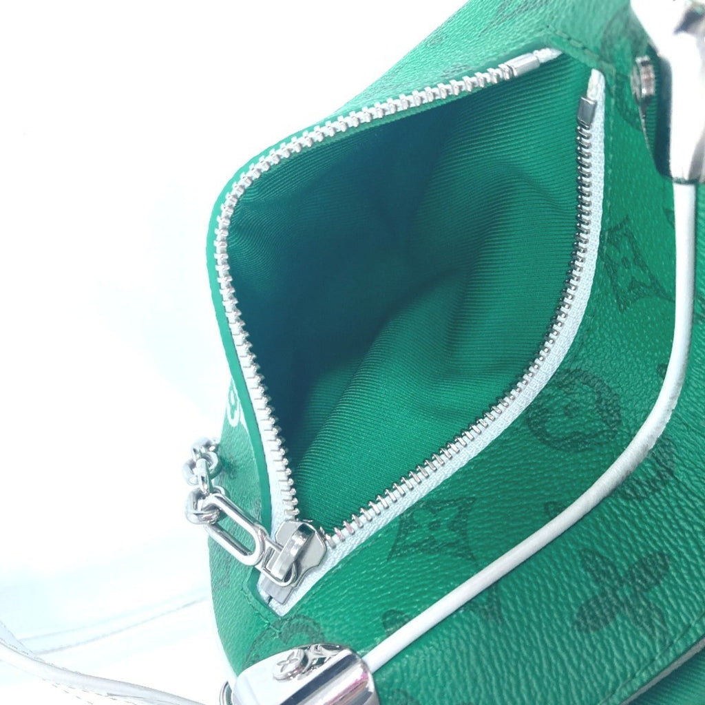 Louis Vuitton Monogram Green Monogram Pochette Shoulder Bag (Pre-Owned)