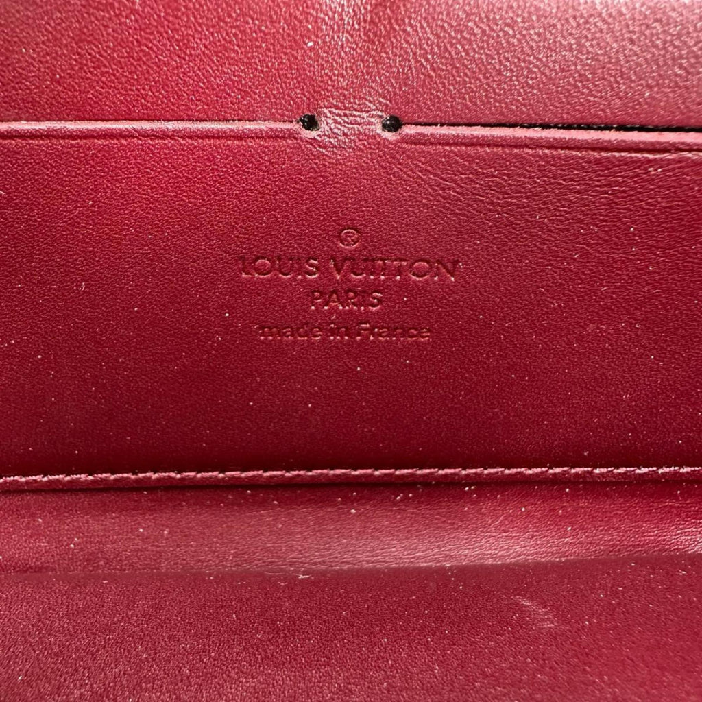 Louis Vuitton Monogram Vernis Magenta Monogram Vernis Long Wallet (Bi-Fold) (Pre-Owned)