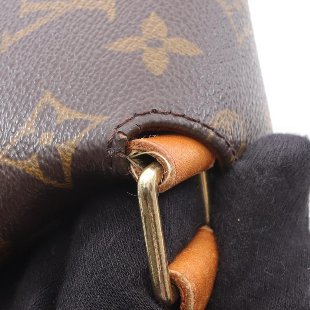 Louis Vuitton Brown Coated Canvas Pvc Leather Shoulder Bag (Pre-Owned)