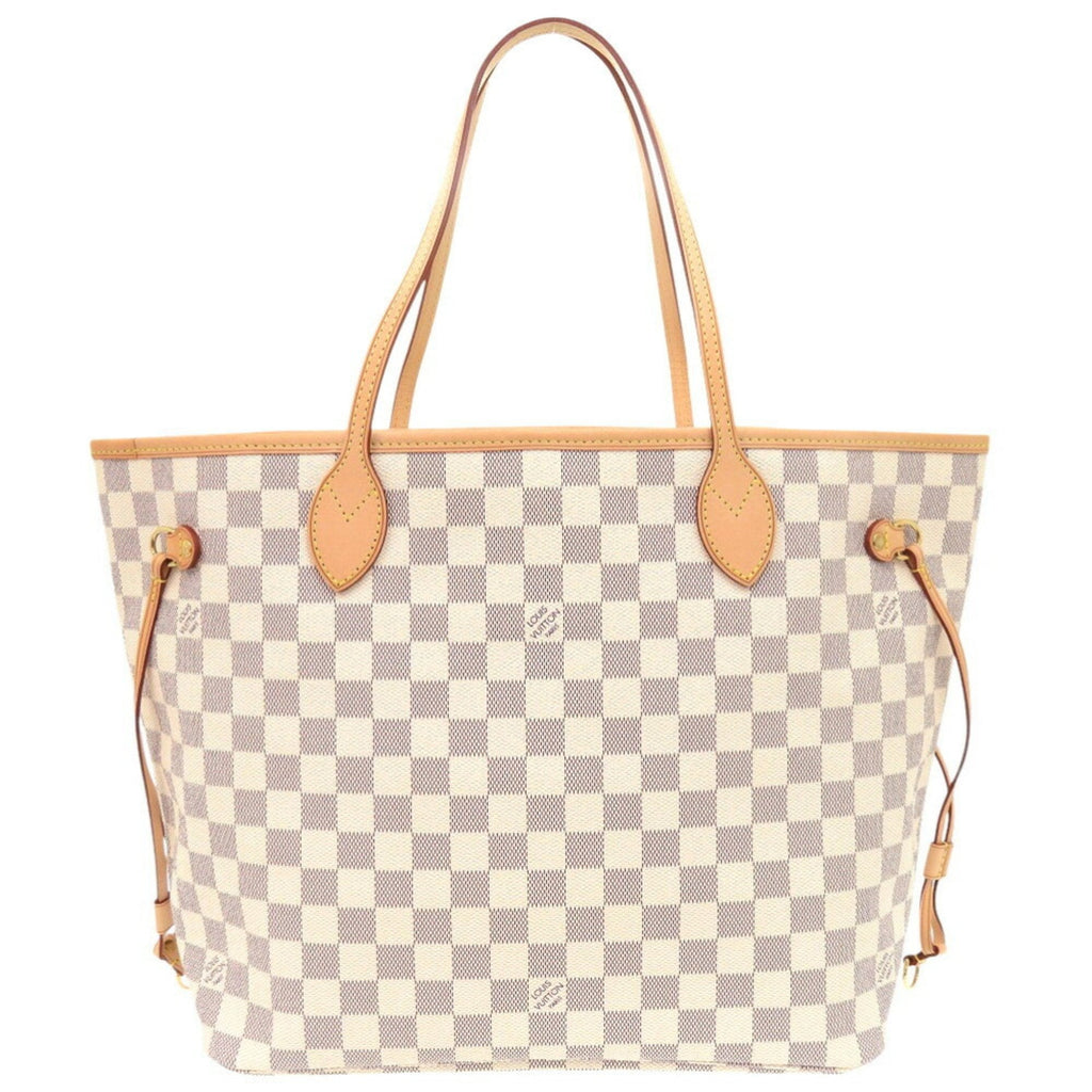 Louis Vuitton White Damier Azur Tote Bag (Pre-Owned)