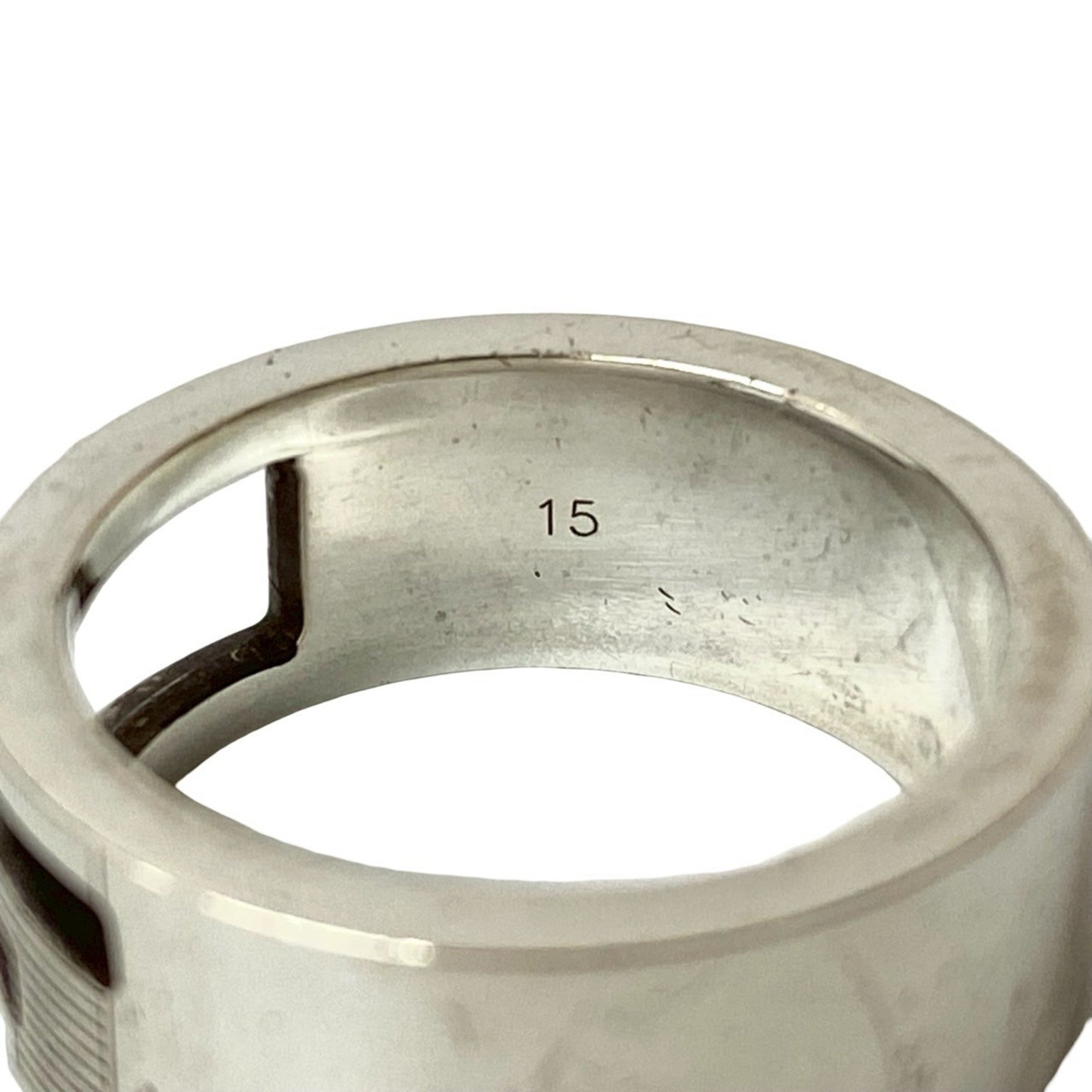 Gucci Silver Silver 925 Band Ring (Pre-Owned)