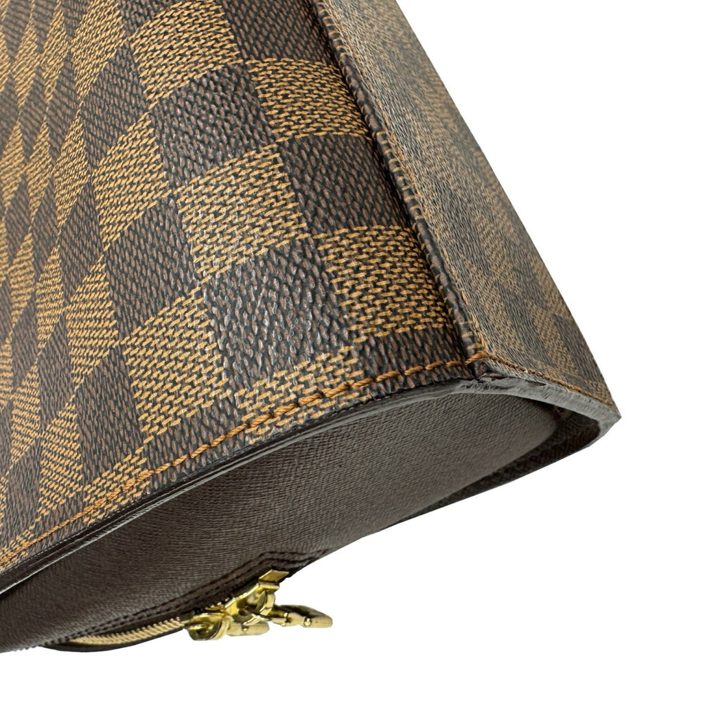 Louis Vuitton Damier Brown Damier Canvas Handbag (Pre-Owned)