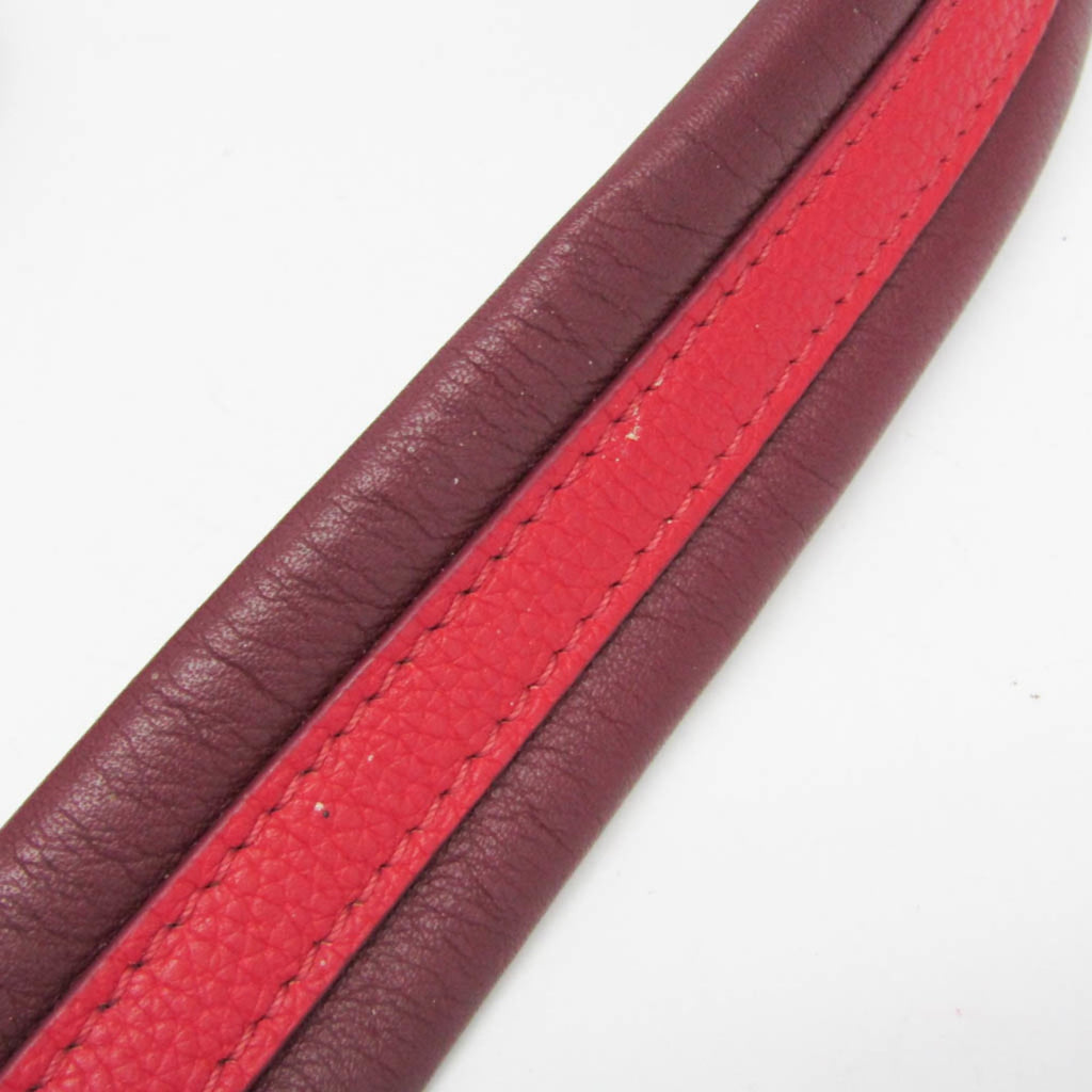 Louis Vuitton Astrid Handbag Leather Red Leather Handbag (Pre-Owned)