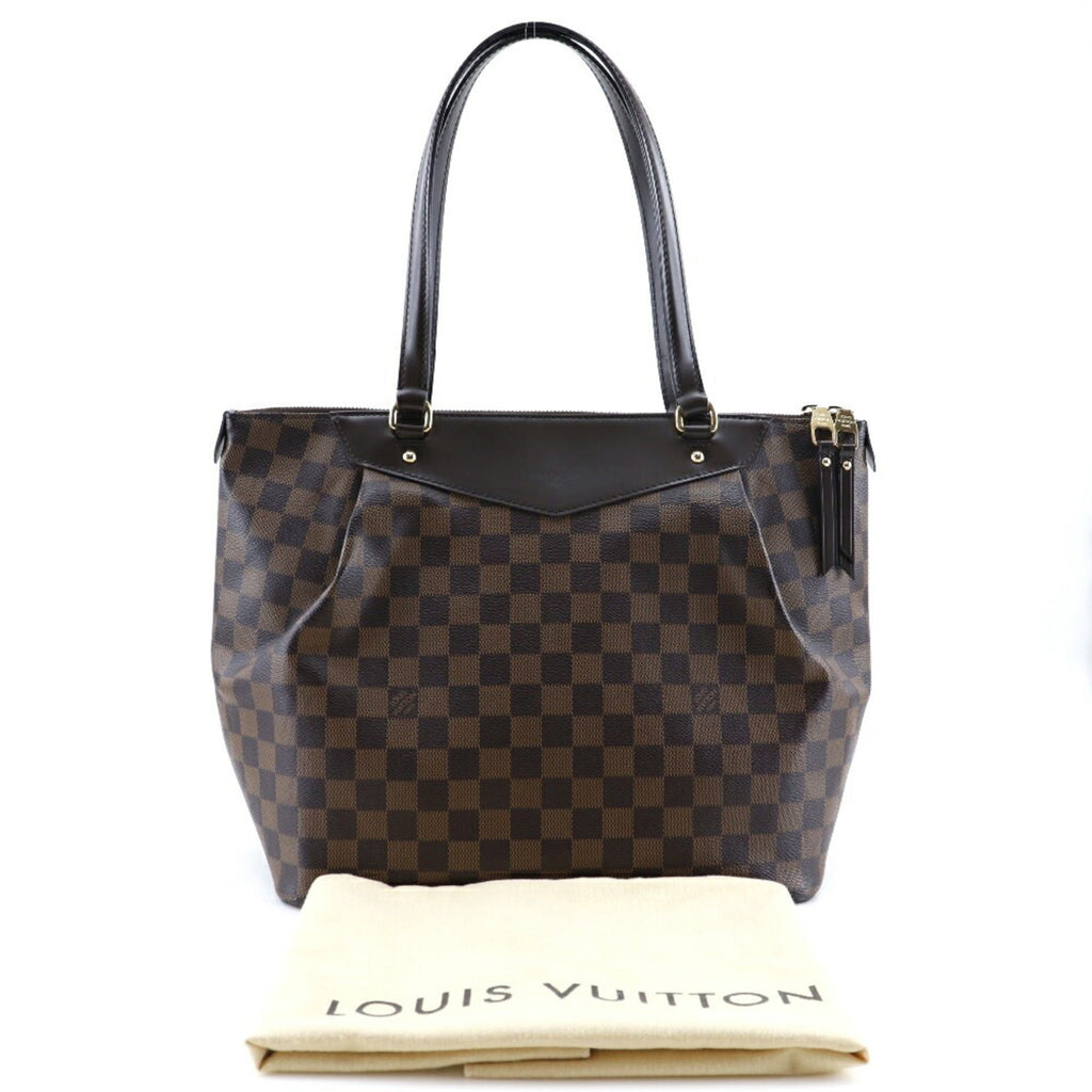 Louis Vuitton Brown Damier Canvas Tote Bag (Pre-Owned)