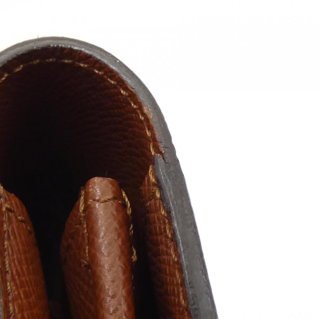 Louis Vuitton Monogram Graffiti Marron Peach Coated Canvas Long Wallet (Bi-Fold) (Pre-Owned)