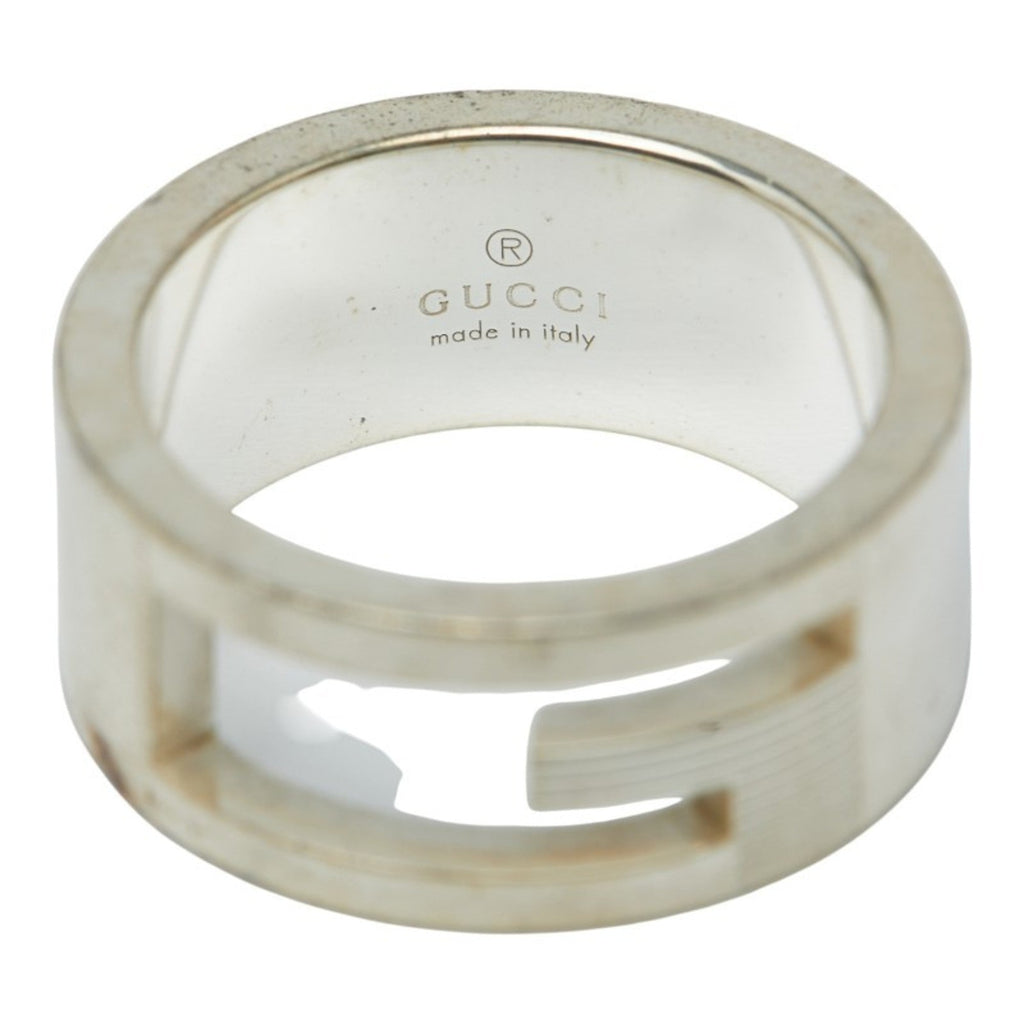 Gucci Silver Silver 925 Band Ring (Pre-Owned)