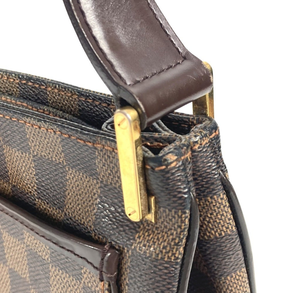 Louis Vuitton Brown Ebene Damier Canvas Shoulder Bag (Pre-Owned)