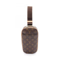 Louis Vuitton Brown Monogram Coated Canvas Sling Bag (Pre-Owned)