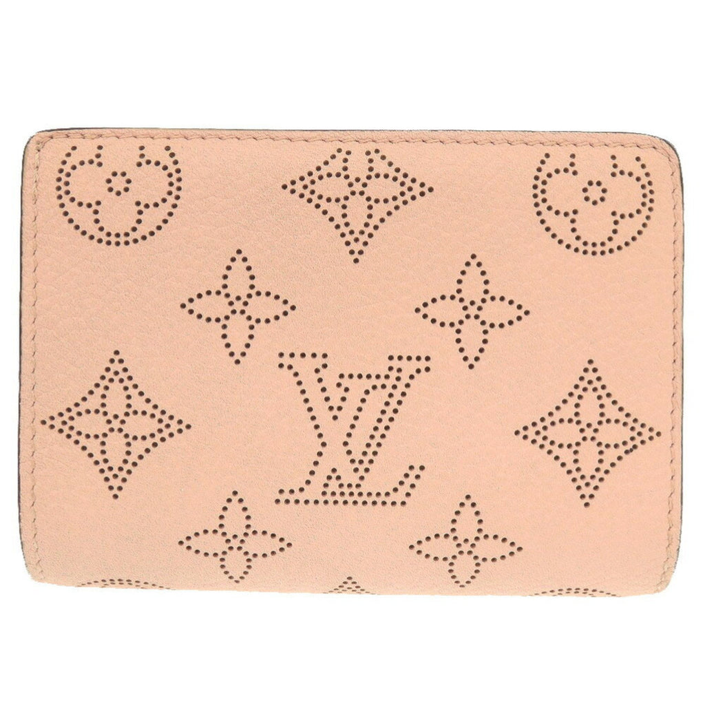 Louis Vuitton Magnolia Pink Mahina Leather Wallet (Bi-Fold) (Pre-Owned)