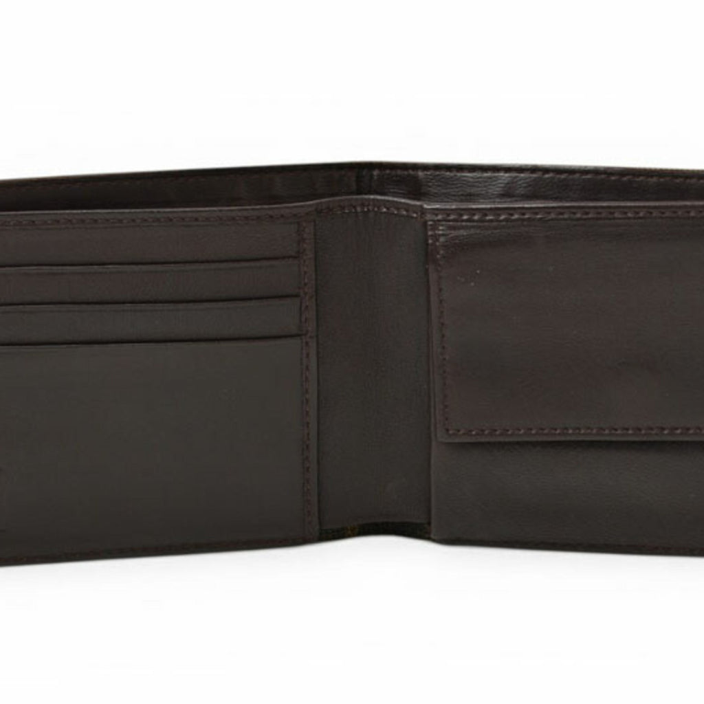 Fendi Brown Canvas Wallet (Bi-Fold) (Pre-Owned)