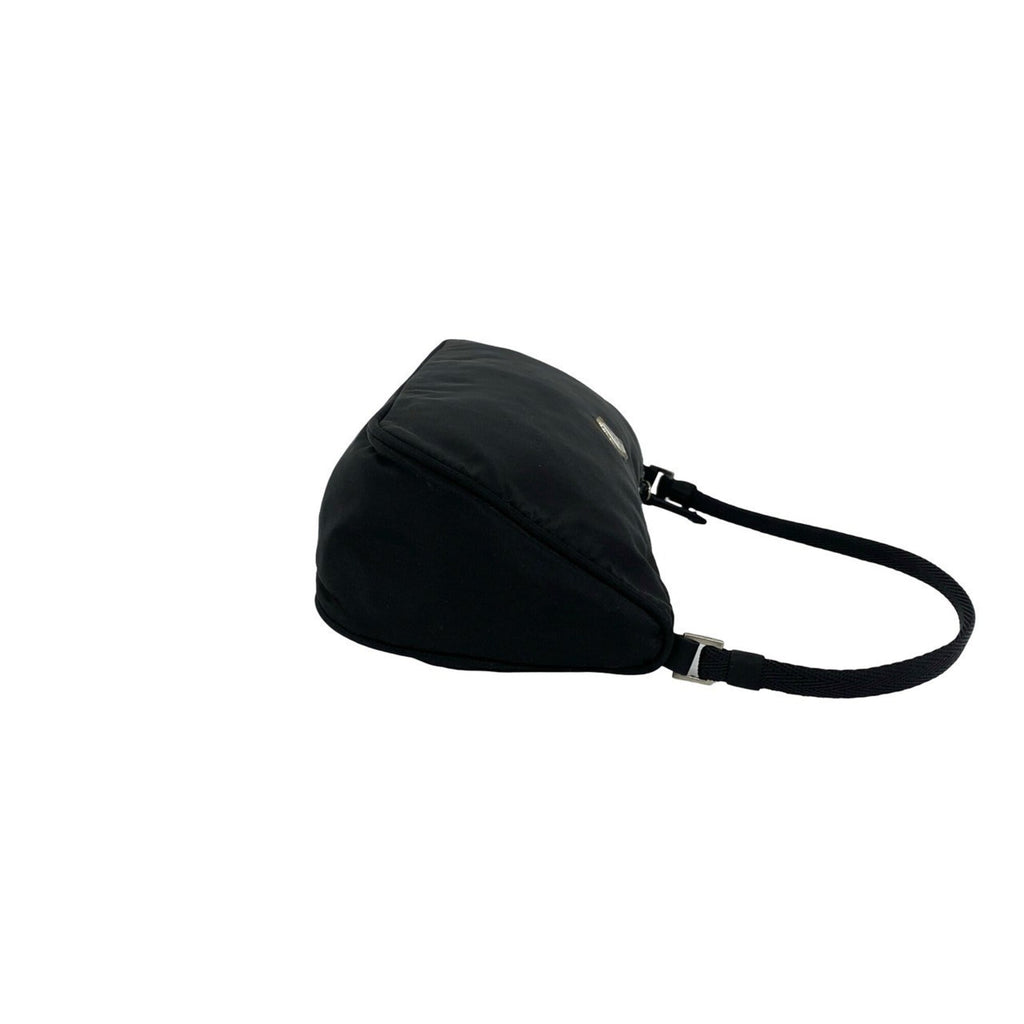 Prada Black Nylon Handbag Pouch Shoulder Bag (Pre-Owned)
