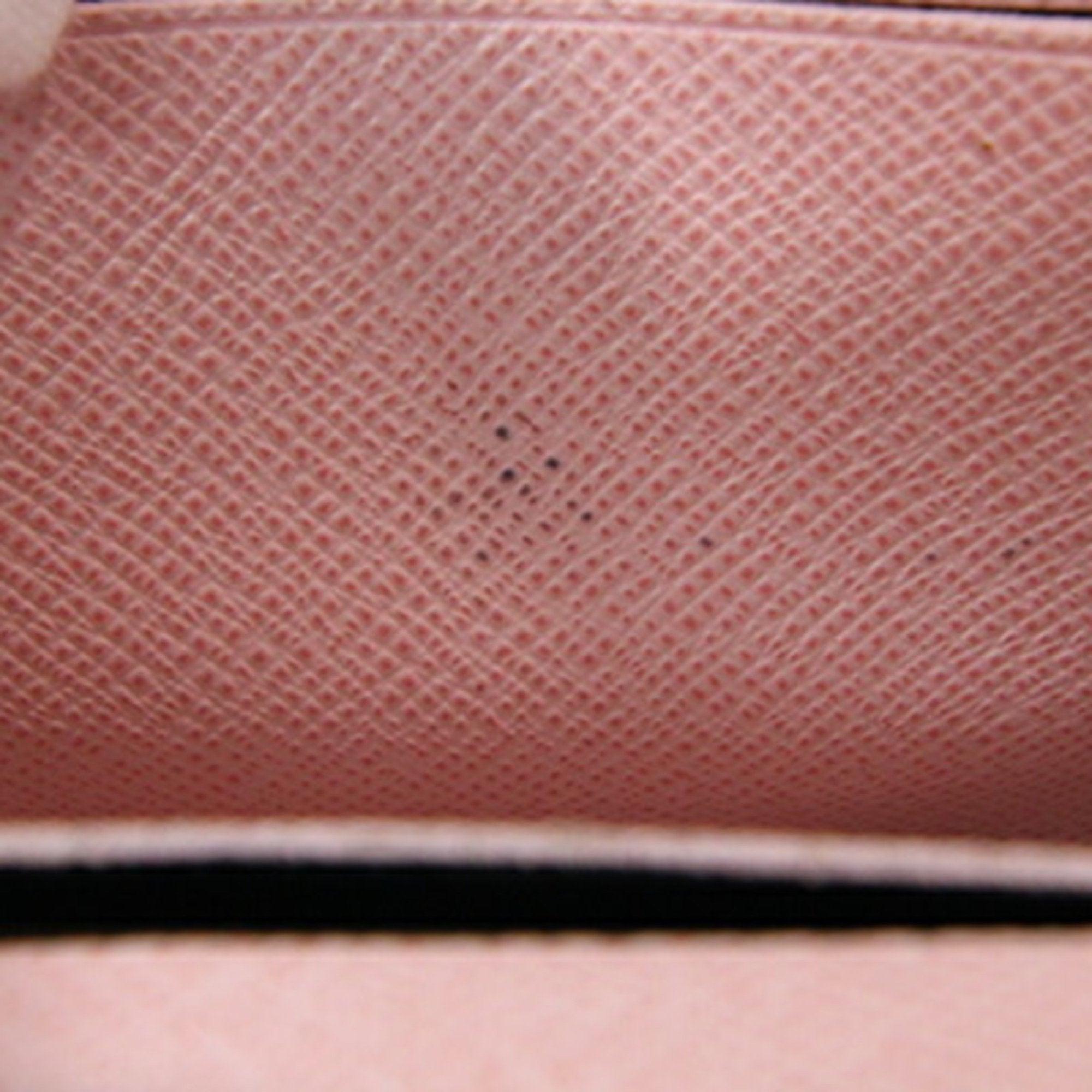 Louis Vuitton Damier Canvas Rose Ballerine Coin Purse/Coin Case (Pre-Owned)