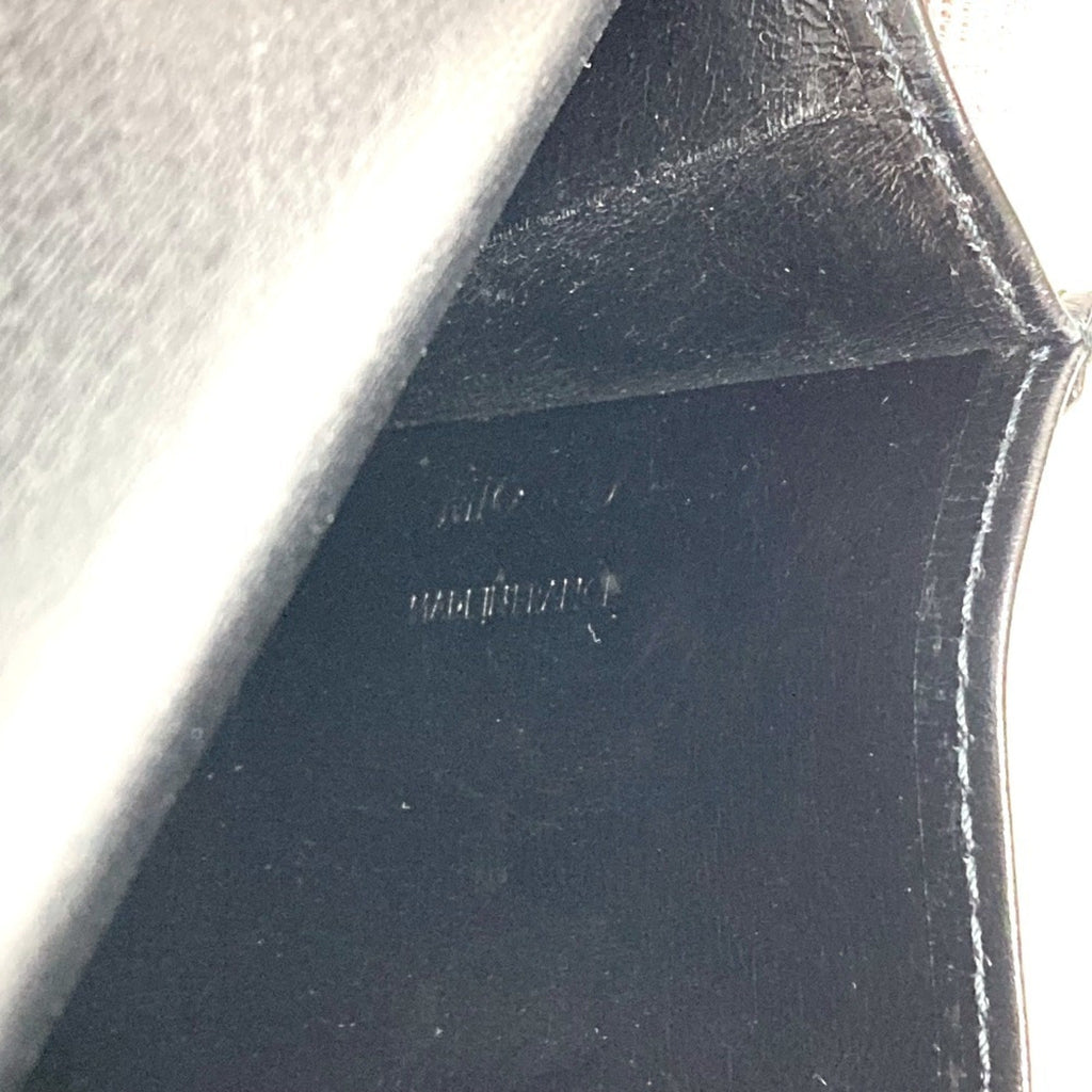 Louis Vuitton Black Leather Clutch Bag (Pre-Owned)