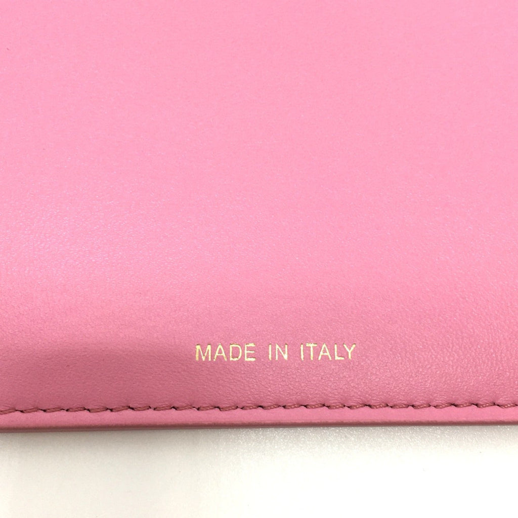 Fendi Pink Leather Pouch (Pre-Owned)