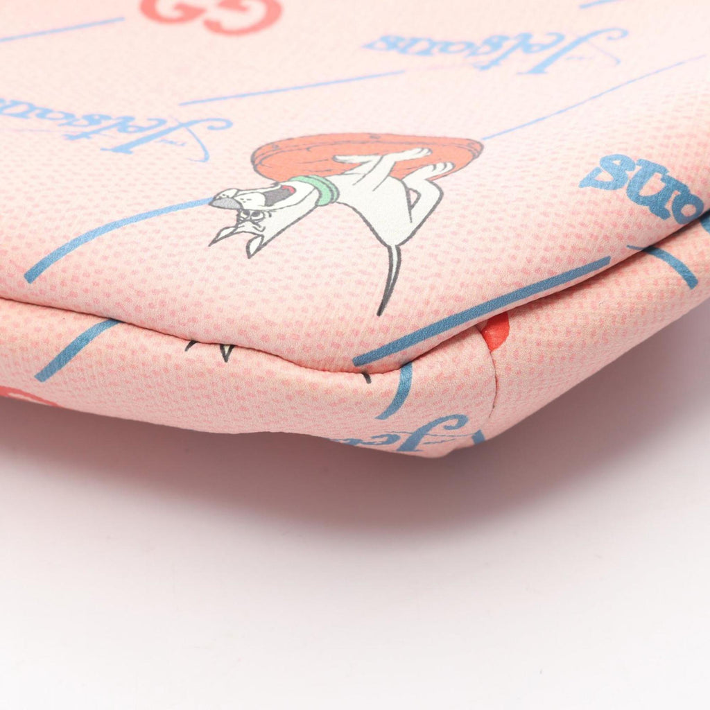 Gucci Multi-Color Pink Coated Canvas Fanny Pack (Pre-Owned)