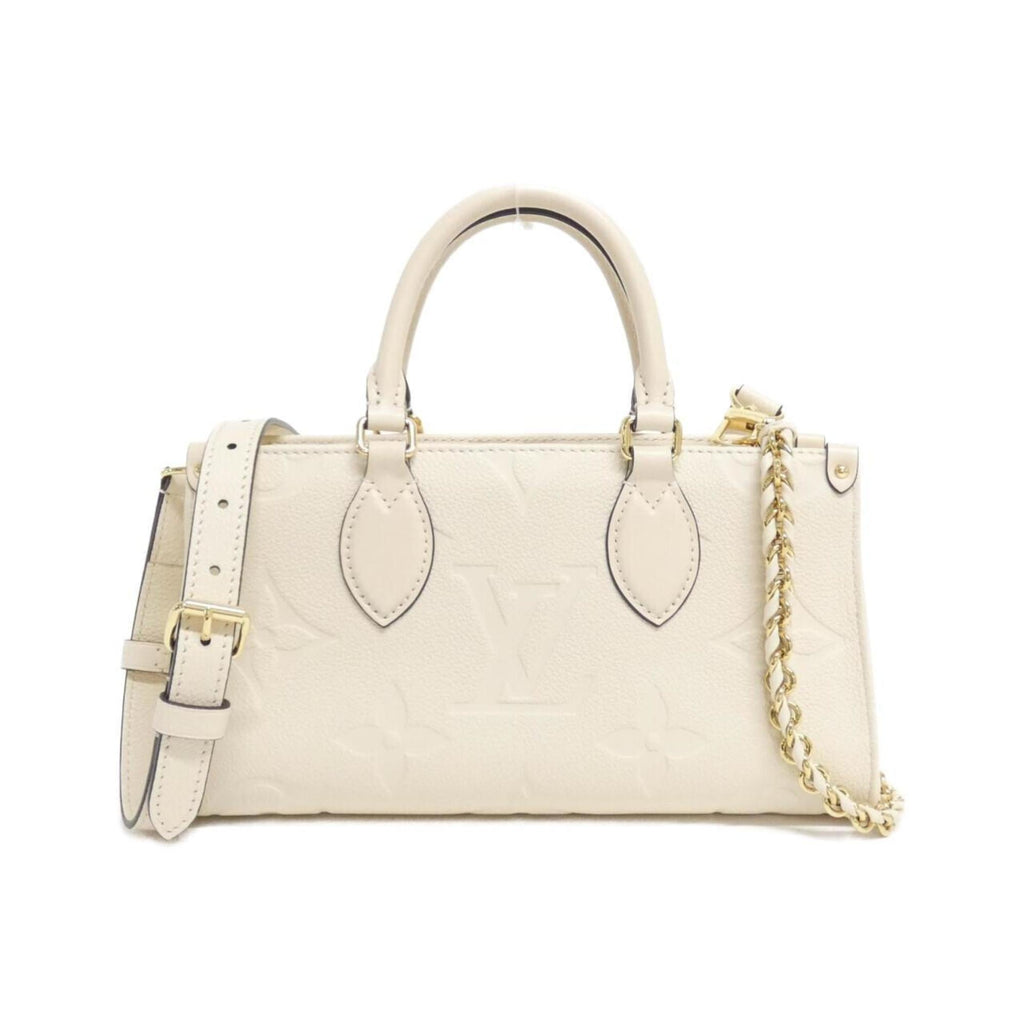 Louis Vuitton Monogram Empreinte Gold Leather Handbag (Pre-Owned)