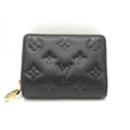 Louis Vuitton Black Monogram Mat Wallet (Bi-Fold) (Pre-Owned)