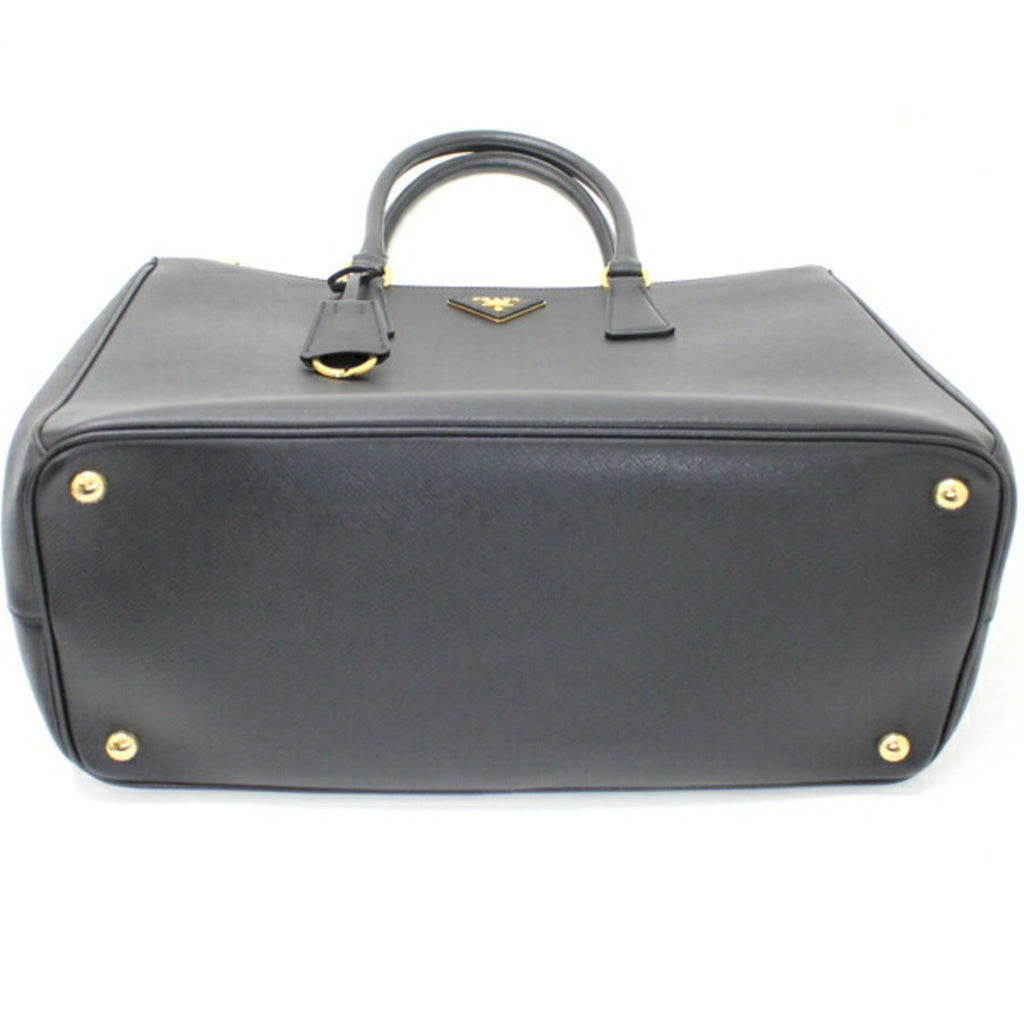 Prada Black Nero Saffiano Lux Handbag Shoulder Bag Tote Bag (Pre-Owned)