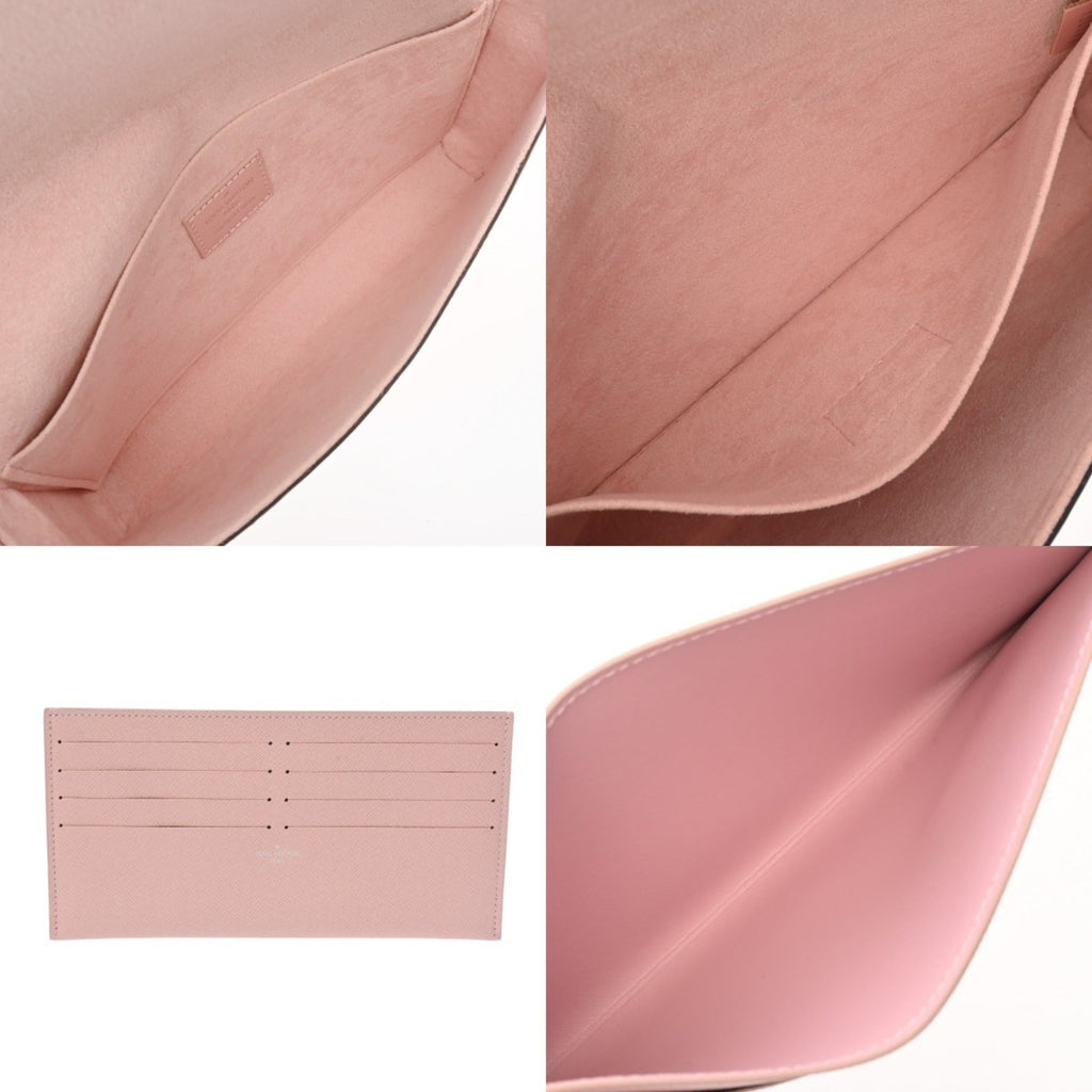 Louis Vuitton Rose Ballerine Leather Shoulder Bag (Pre-Owned)