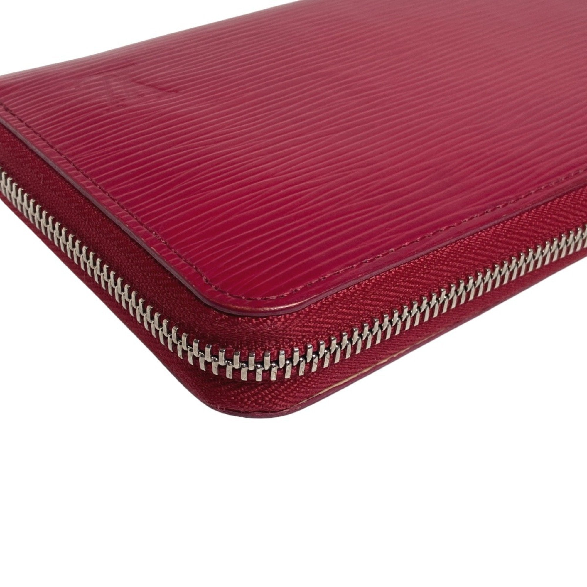 Louis Vuitton Fuchsia Epi Leather Long Wallet (Bi-Fold) (Pre-Owned)