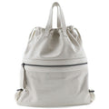 Bottega Veneta Ivory Leather Backpack (Pre-Owned)